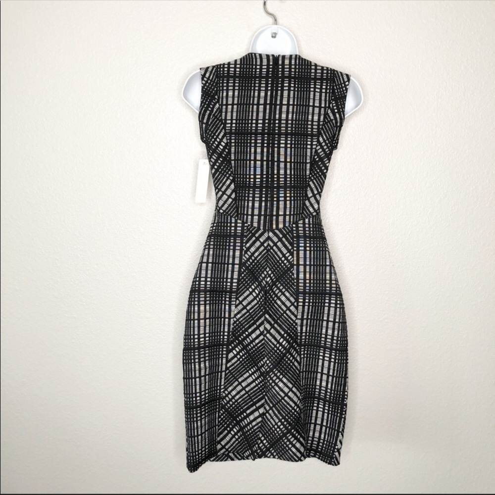 NWT Shoshanna Structured Sleeveless Cocktail Dress Size 2 - Picture 5 of 9